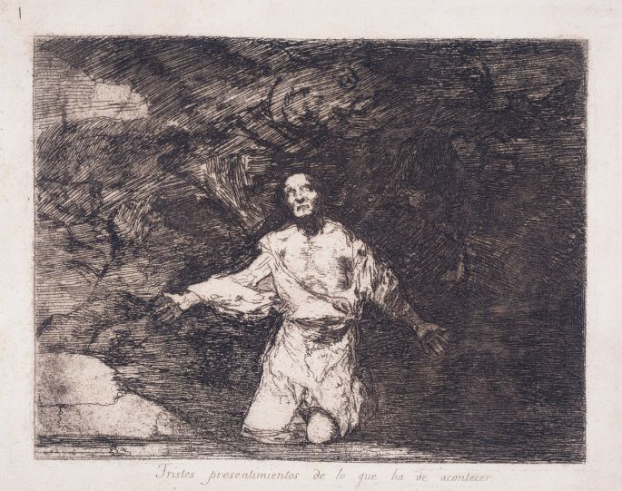 Sad presentiments of what must come to pass (Tristes presentimientos de lo que ha de acontecer)